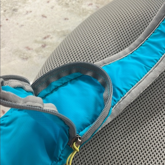 Eddie Bauer Teal Sling Shoulder Bag Backpack Crossbody Bag Multiple Compartments - Picture 12 of 13